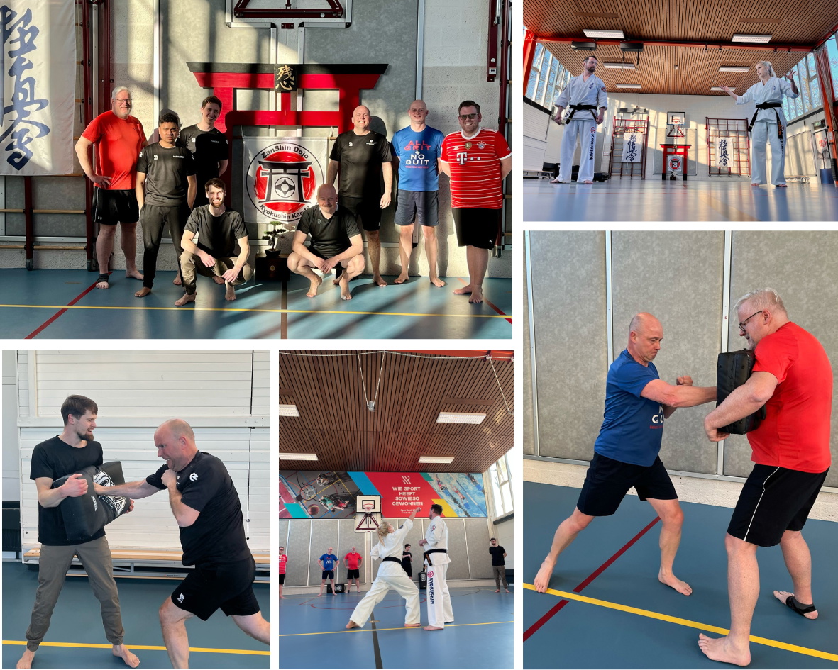 Karatetraining als Teamevent