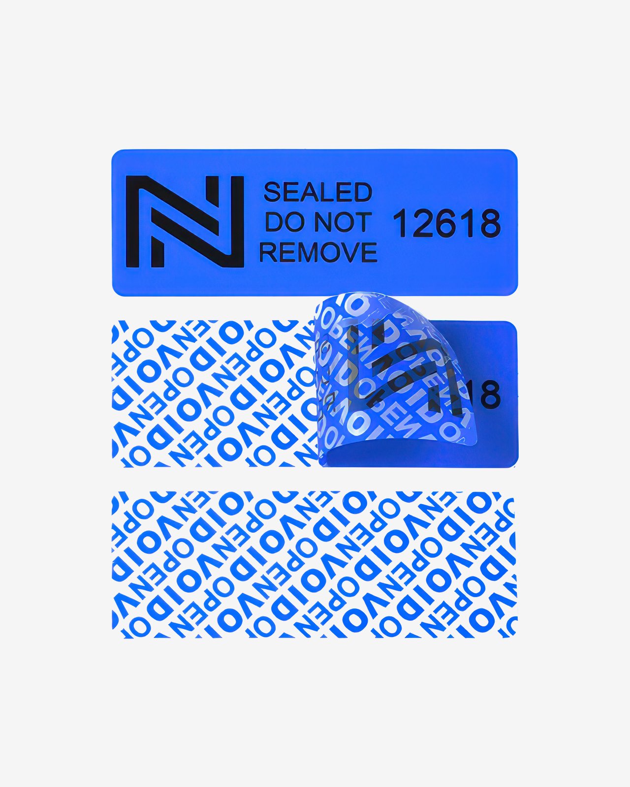 Security Labels TT-84 19 x 50 mm