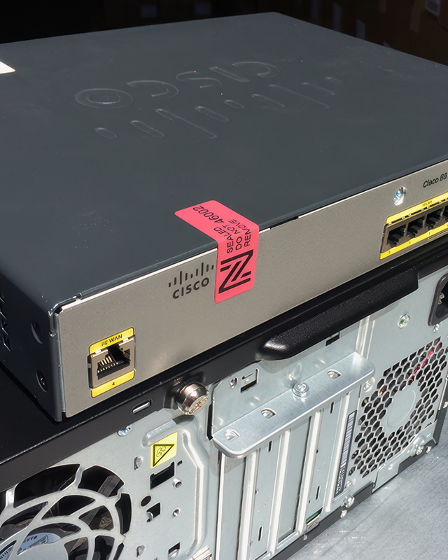 Sicherheitssiegel ZT-88 19 x 100 mm