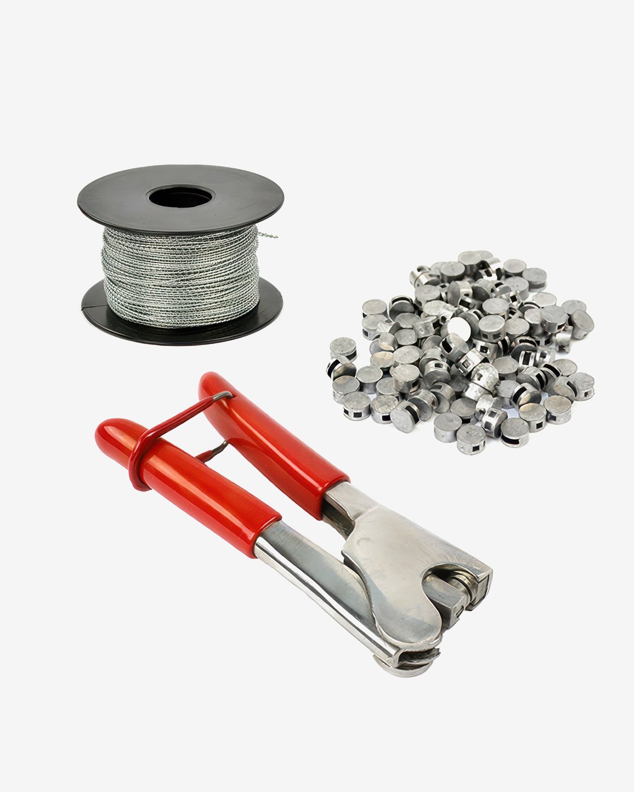 Set Sealing Plier + Sealing Wire + Lead Seals 12 mm 8 mm