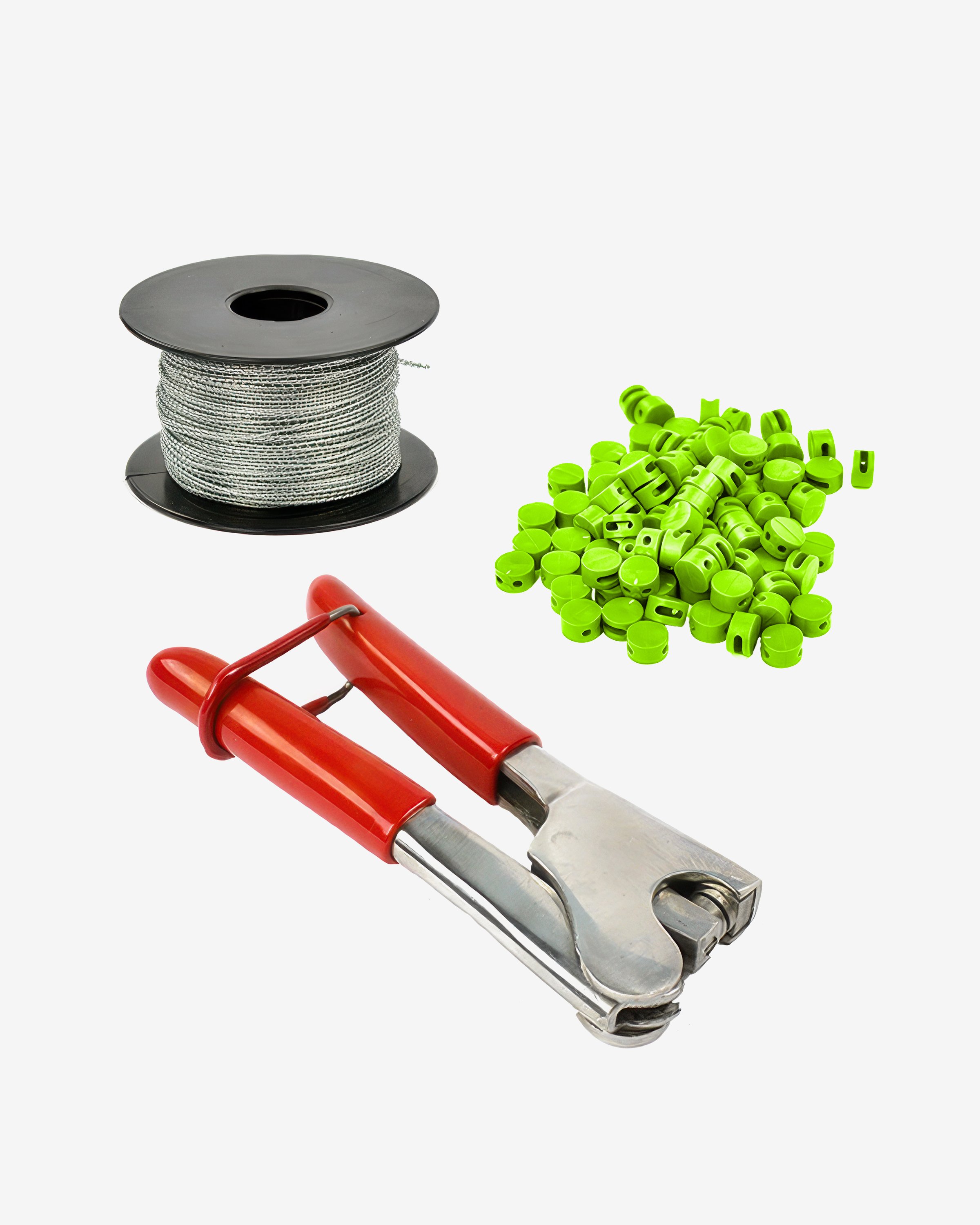 Sealing pliers set (fluorescent green)