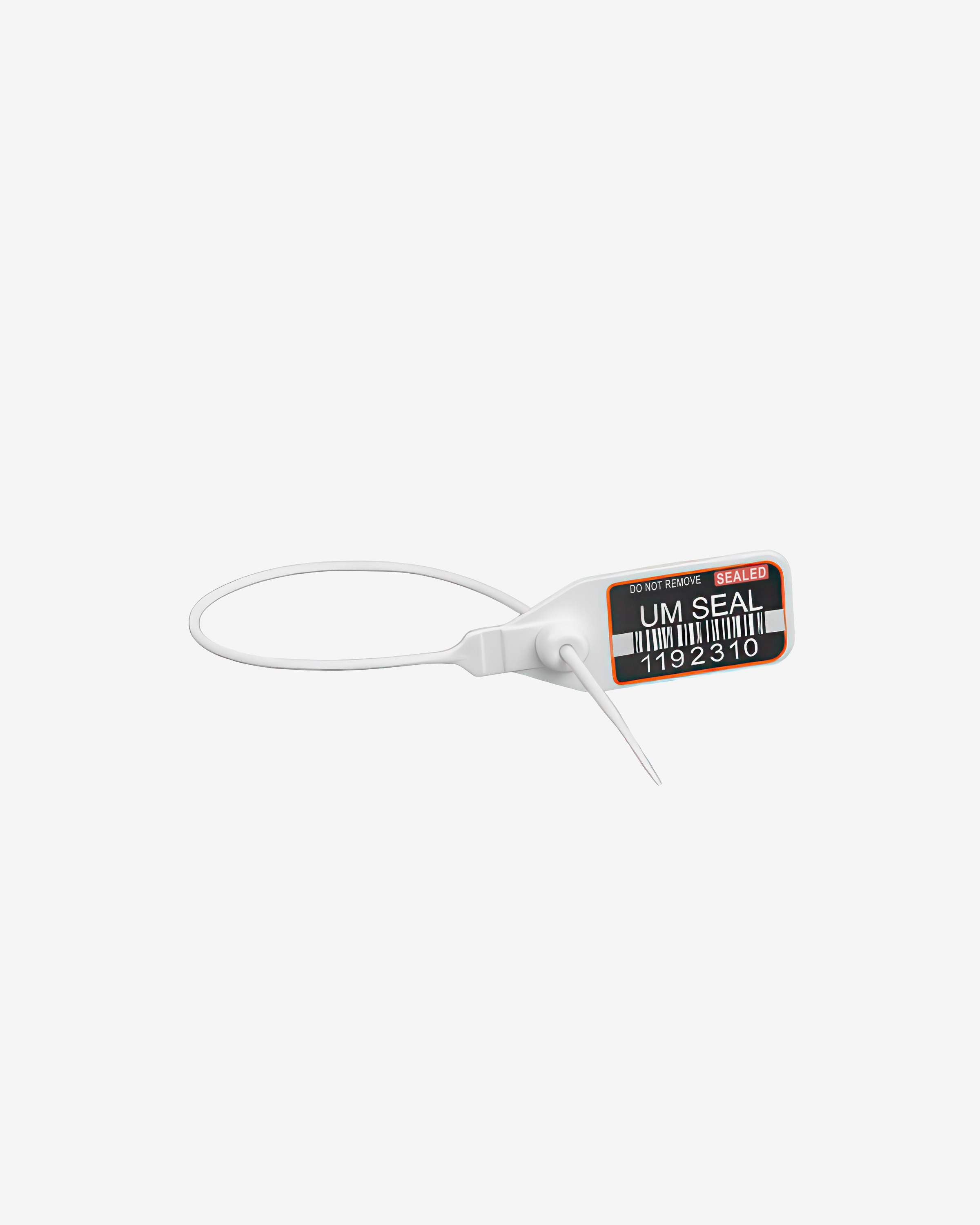 Universal M Seal Barcode White