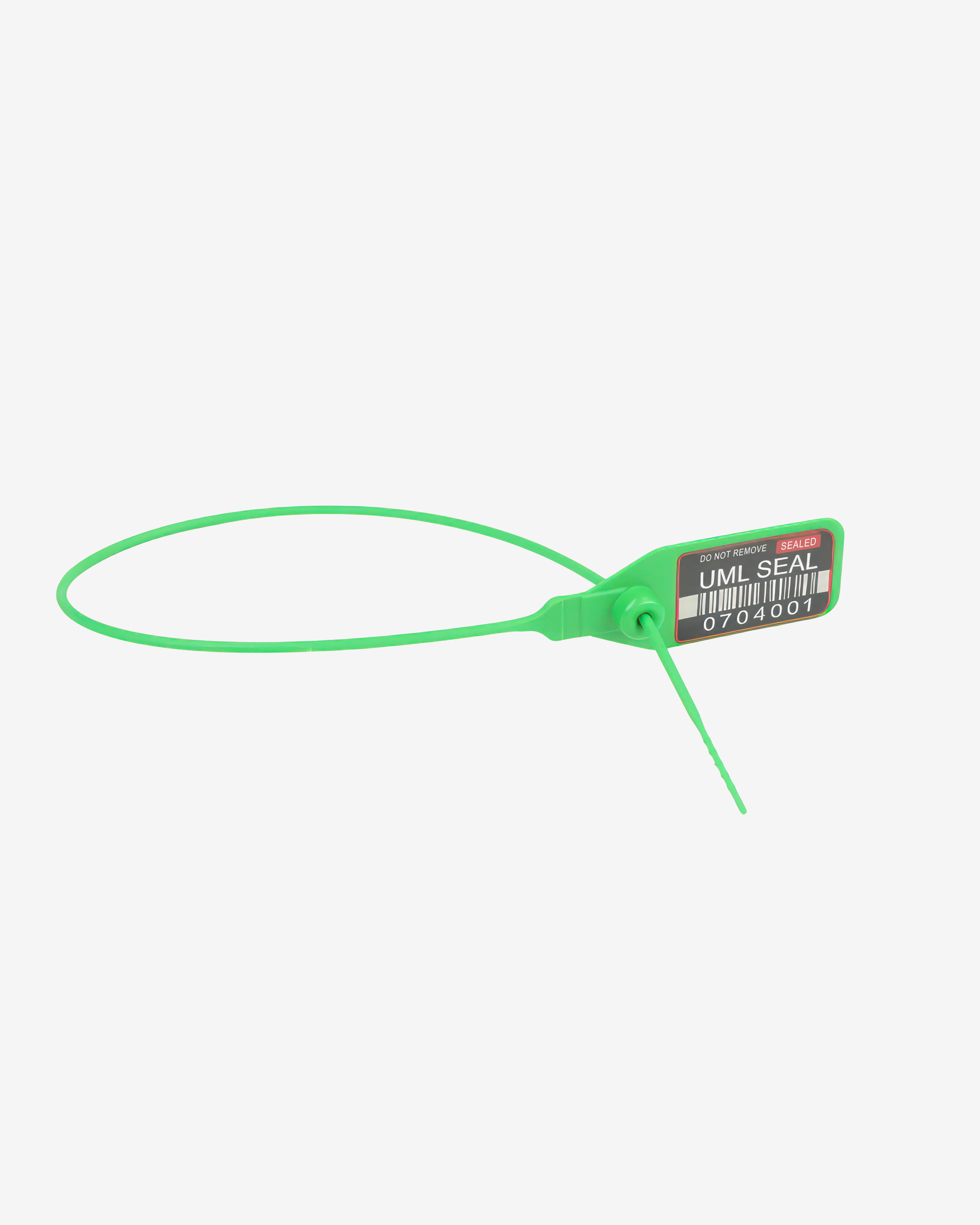 Universal L Seal Barcode green
