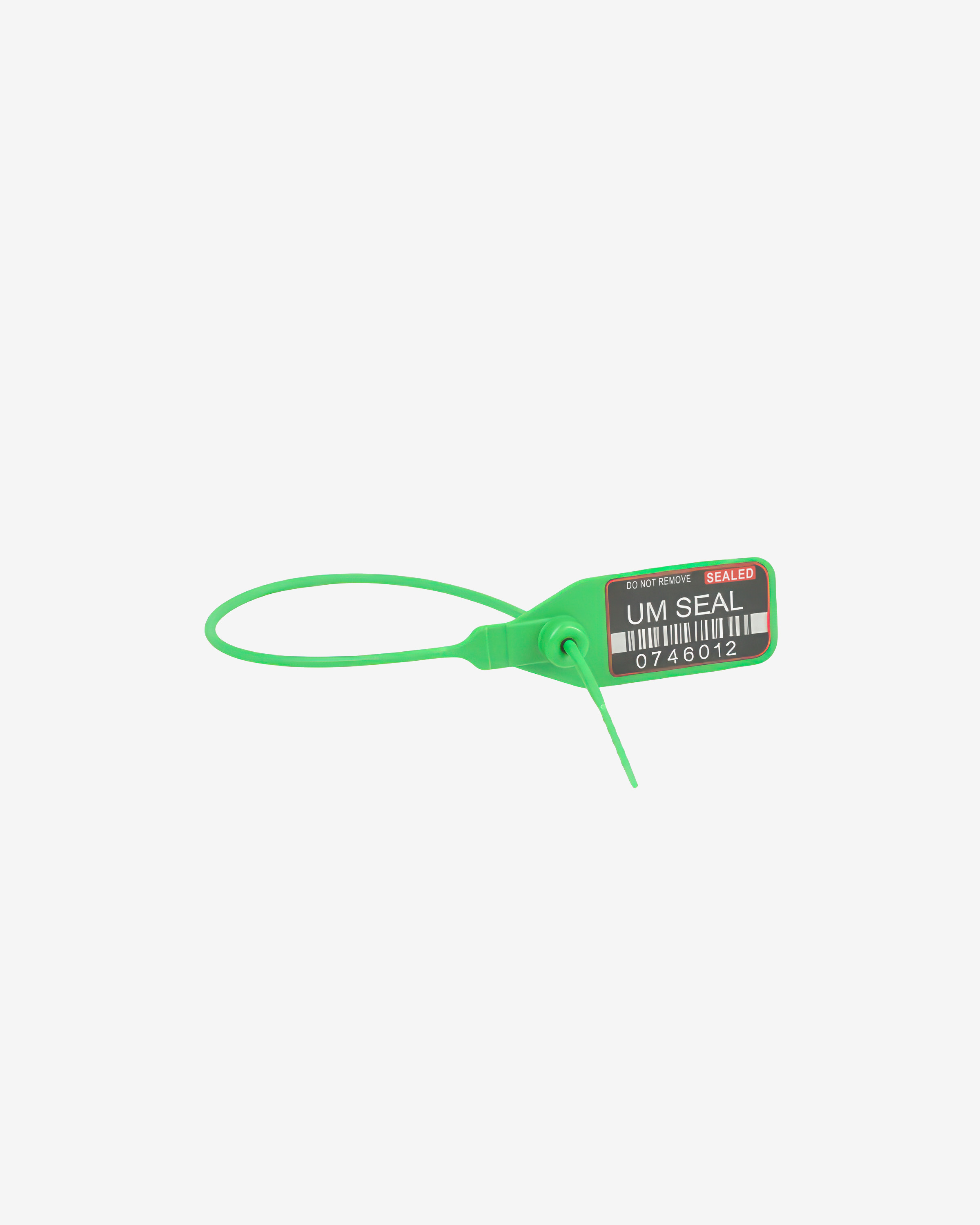 Universal M Seal Barcode Green