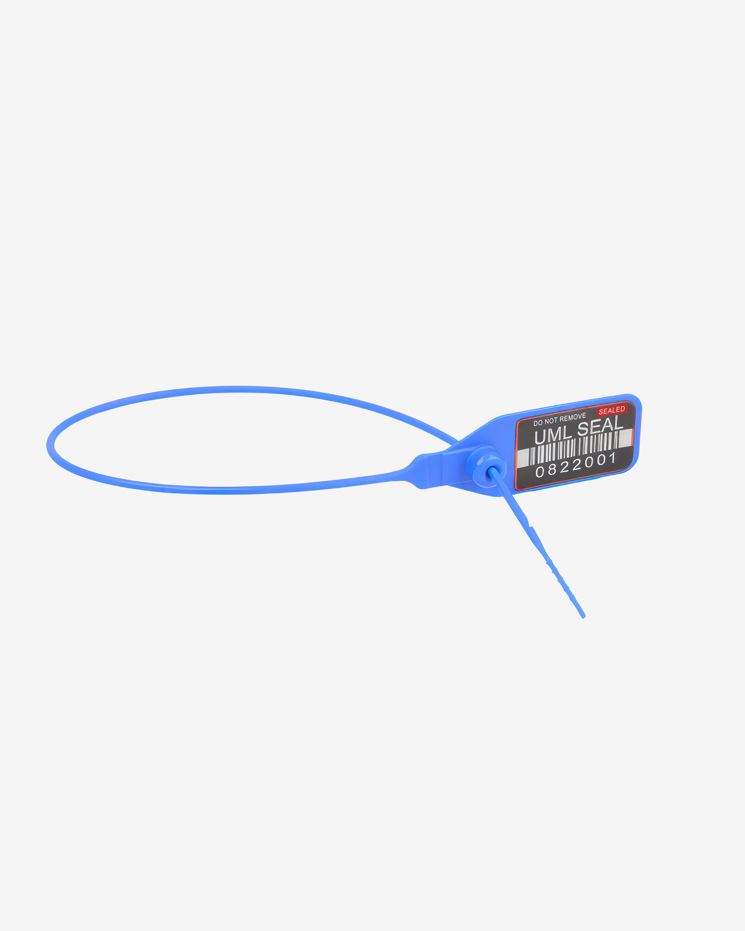 Universal L Seal Barcode blue