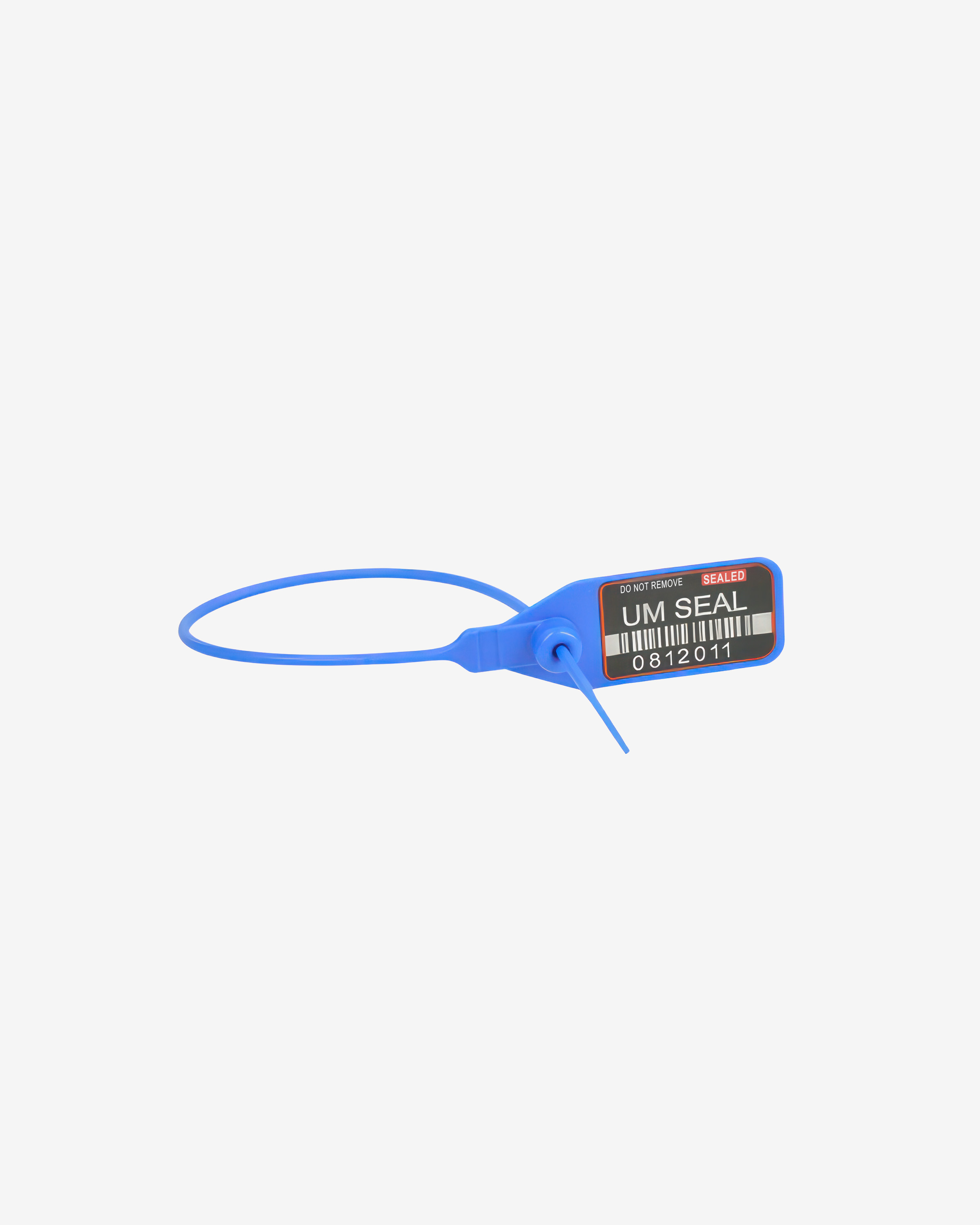 Universal M Seal Barcode Blue